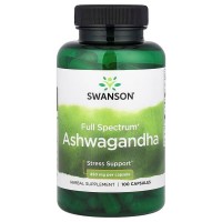 Swanson, Full Spectrum Ashwagandha 450 мг (100 капс.), ашваганда