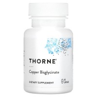 Thorne, Copper Bisglycinate 2 мг (60 капс.), бісгліцинат міді