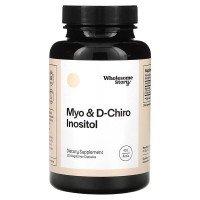 Wholesome Story, Myo & D-Chiro Inositol (120 капс.), витамины для фертильности