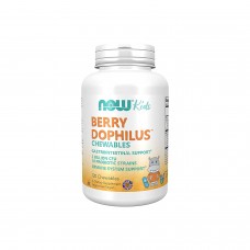 Now Foods, Berry Dophilus Kids (120 таб.), дитячі пробіотики