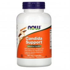Now Foods, Candida Support (180 капсул), для травлення
