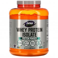 Now Foods, Whey Protein Isolate (2.27кг), ізолят сироватки WPI 90