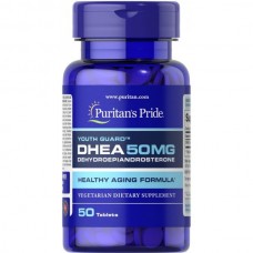 Puritans Pride, DHEA (50 таб. по 50 мг), ДГЕА, дегідроепіандростерон