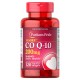 Puritans Pride, коензим Q10 (120 капс х 200 мг), coenzyme q10, Коензим