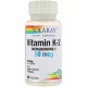Solaray, Vitamin K-2 MK-7 50 мкг (30 капс.), вітамін К-2 МК-7
