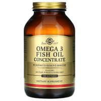 Solgar, Omega-3 Concentrate (120 капс.), омега-3 концентрат