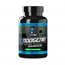 Eflow Nutrition, Endogenin (60 капс. х 125 мг), лаксогенин, laxogenin