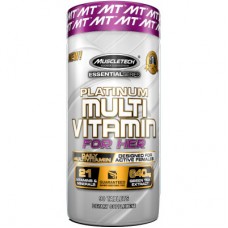 Женские витамины, MuscleTech Platinum Multivitamin for her, 90 таб.