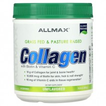 Allmax, Collagen Unflavored (440г), колаген Allmax, Collagen Unflavored (440г), колаген