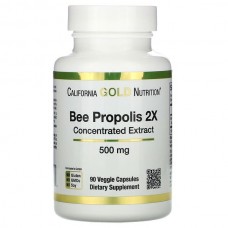 CGN, Bee Propolis 2X Extract (90 капс.), пчелиный прополис