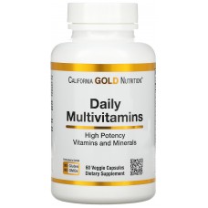 CGN, Daily Multivitamins (60 капс.), чоловічі вітаміни, жіночі вітаміни