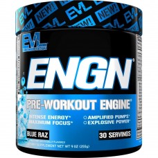 EVL Nutrition, ENGN Pre-Workout (30 порц.), блакитна малина