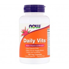 Now Foods, Daily Vits (120 капс.), мужские витамины, женские витамины
