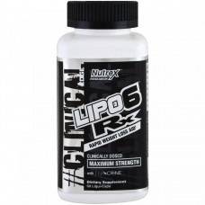 Nutrex, Lipo-6 Rx (60 капс.), жироспалювач
