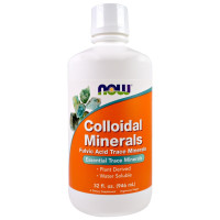 Now Foods, Colloidal Minerals (946 мл), коллоидные минералы
