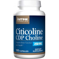 Jarrow Formulas, Citicoline CDP Choline 250 мг (120 капс.), цитиколин, холин