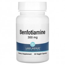 LAN, Benfotiamine 300 мг (30 капс.), бенфотіамін, вітамін B-1