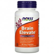 Now Foods, Brain Elevate (60 капс.), для роботи мозку та нервової системи