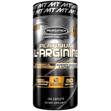 MuscleTech, Platinum L-arginine, 100 капс. х 500 мг, аргинин