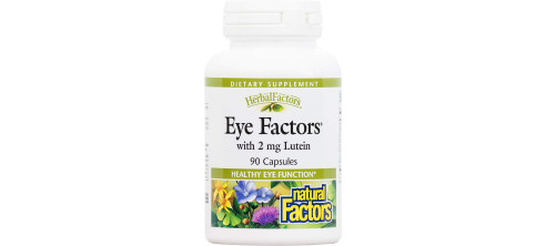 Natural Factors, Eye Factors (90 капс.), комплекс для глаз, для зрения