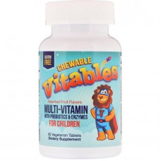 Vitables, дитячі мультивітаміни (60 таб. = 30 порцій), дитячі вітаміни