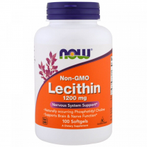 Now Foods, Lecithin (100 капс.), лецитин соєвий