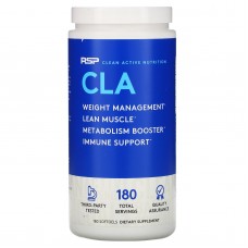 RSP Nutrition (USA), CLA (180 капс.), линолевая кислота, жиросжигатель