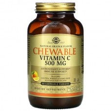 Solgar, Chewable Vitamin C-500 (90 жев.таб.), витамин С