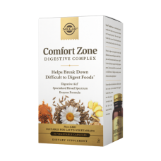 Solgar, Comfort Zone (90 капс.), ферменты, энзимы