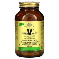 Solgar, Formula VM-75 (120 капс.), мужские витамины, женские витамины