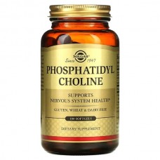 Solgar, Phosphatidyl Choline (100 капс.), фосфатидилхолин