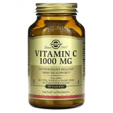 Solgar, Vitamin C 1000 мг (90 таб.), вітамін С