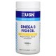 USN, Omega-3 Fish Oil (90 капс.), риб'ячий жир, омега-3