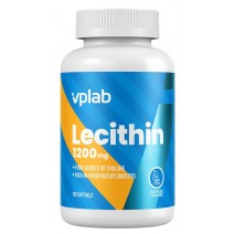 Vplab, Lecithin 1200 мг (120 капс.), лецитин соєвий